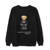 Women's Cute Bear Crew Neck Sweashirt