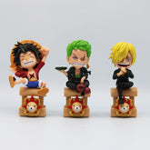 Luffy Zoro Sanji Doll Ornament