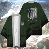 Unisex Anime 3D Printed Short Sleeve Kimono Cloak