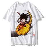 Anime Pattern Print Short-sleeved T-shirt