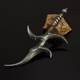 ER Game Black Blade 7.09 Inch Metal Craft Equal Scale Reduced Model Exquisite Ornament for Computer Desk