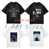 KPOP I AM STILL Poster Printed Loose Top