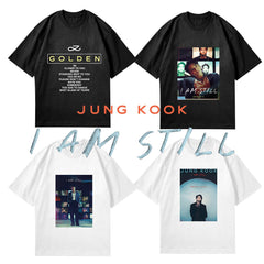 KPOP I AM STILL Poster Printed Loose Top