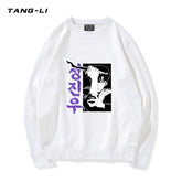 Men's Anime Logo Crew Neck Sweatshirt