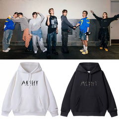 BANGTAN ARMY Tattoo Print Hoodie Top