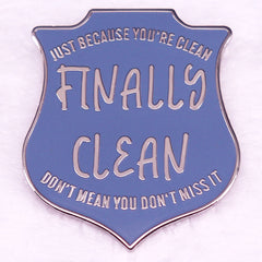 Taylor Lyrics Brooch Badge