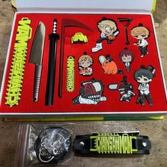 Anime Bochita Keychain Bracelet Necklace Set