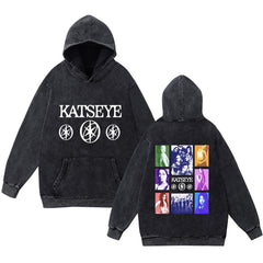 BEAUTIFUL CHAOS Tracklist Printed Cotton Washed Hoodie