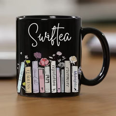 Swiftea Karma Is A Cat Ceramic Coffee Mug