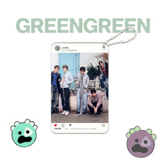 CORTIS GREENGREEN Acrylic Photocard Pendant