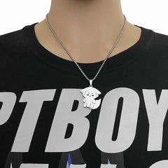 Trendy Game Titanium Steel Necklace Pendant
