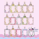 SVT Cartoon PhotoCard Insert Frame Keychain