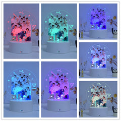 Creative Kpop Logo Night Light