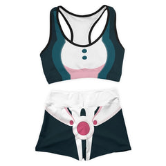 Women's Anime 3d Print Sports Vest Shorts Set