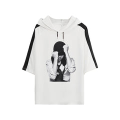 ARIRANG Poster Print Hooded T-shirt