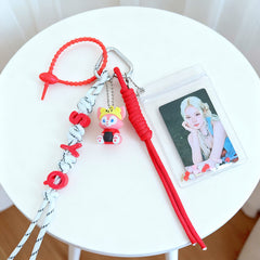 Yuqi Card Holder Pendant Bag Charm