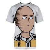 Men's Anime 3D Printed Short Sleeve T-Shirt