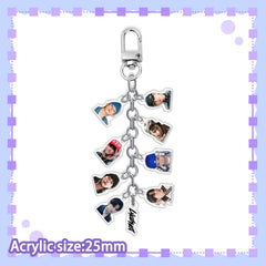 OHYUL LOUIS RYUL WOOJIN Acrylic Pendant Keychain