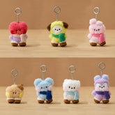 KPOP Mini Scarf Plush Doll Pendant