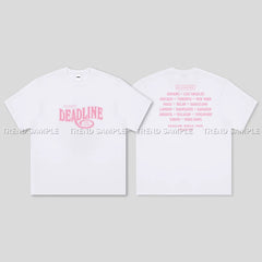 BP DEADLINE Printed Women's Short-sleeved Top