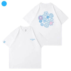 KPOP Graphic Printed Short-sleeved Summer T-shirt