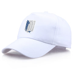 Leisure Anime Logo Print Baseball Cap