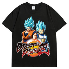 Casual Goku Printed Cotton T-shirt