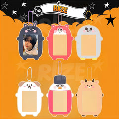 KPOP Cartoon PhotoCard Storage Pendant