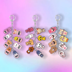 Kpop Doll Pendant Keychain