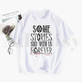 Girls' Damon Salvatore Print T-shirt