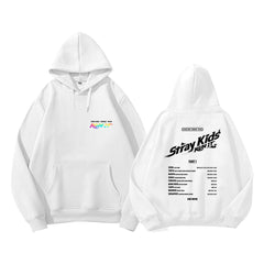 SKZ RUN IT Poster Print Casual Hoodie