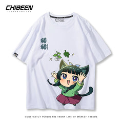 Unisex Anime Short-sleeved Casual T-shirt