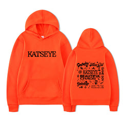 Katseye Tracklist Print Casual Hoodie