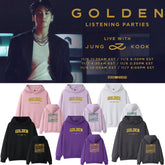 JUNGKOOK Album GOLDEN Loose Pullover Hoodie