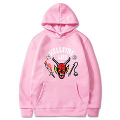 Unisex TV LOGO Printed Pullover Hoodie