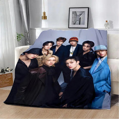 SKZ Printed Flannel Blanket