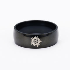 Supernatural Logo Stainless Steel Ring