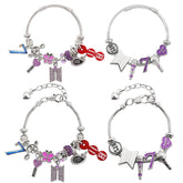 OT7 ARMY Beaded Pendant Bracelet