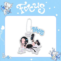 H2H FOCUS Bead Chain Keychain