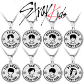 Chic Kpop Style Stainless Steel Tag Necklace