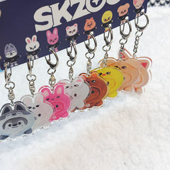 SKZ "dominATE CelebrATE" Tour Acrylic Keyring Set