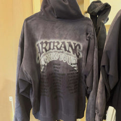 Arirang World Tour Charcoal Zip-up Hoodie