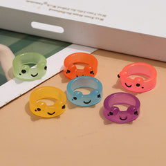 Cute Luminous Cartoon Frog Ring