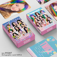 30PCS TWICE THIS IS FOR Tour Holographic Photocards