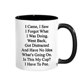 I Forgot Coffee Mug