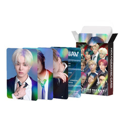 60pcs TREASURE Album NEW WAV Holographic Photocard Sticker