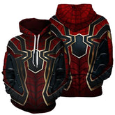 Unisex Trendy Spider Digital Printed Cosplay Sports Hoodie