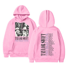 Unisex Taylor The Eras Tour Pullover Hoodie