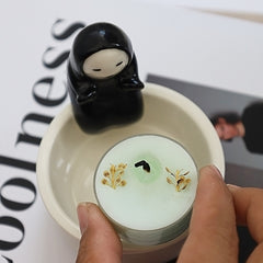 No Face Man Candlestick Ornament