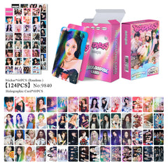124 KPOP Laser PhotoCards